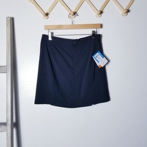 NWT COLUMBIA OMNI SHIELD ACTIVE SKIRT WITH ATTACHED SHORTS SIZE 8